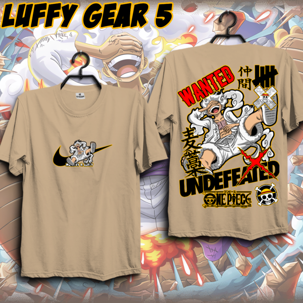 T-shirt luffy gear 5 oversized
