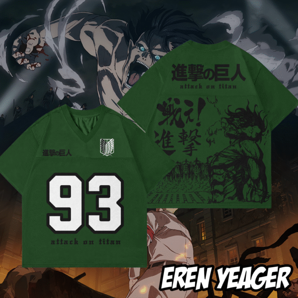 Jersey Sport Eren Yeager